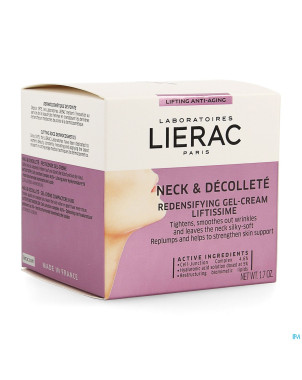 Lierac liftissime creme cou    pot 50ml