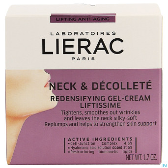 Lierac liftissime creme cou    pot 50ml