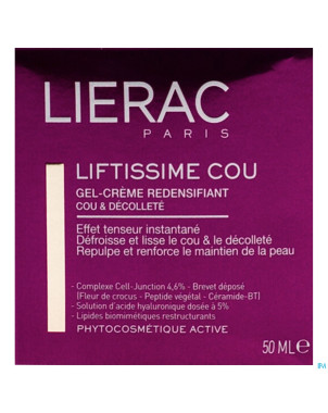 Lierac liftissime creme cou    pot 50ml