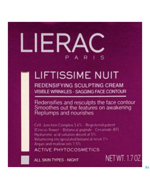 Lierac liftissime creme nuit    pot 50ml