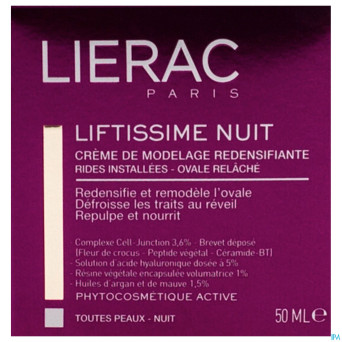 Lierac liftissime creme nuit    pot 50ml