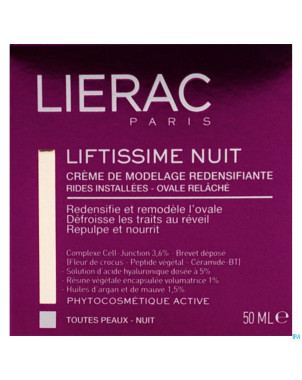 Lierac liftissime creme nuit    pot 50ml