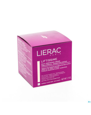 Lierac liftissime creme soyeux j&n pn&ps pot 50ml