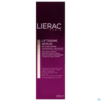 Lierac liftissime serum    fl pompe 30ml