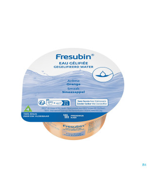 Fresubin eau gelifiee s/sucre orange    12x125g