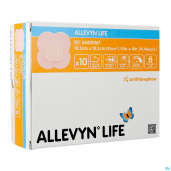Allevyn life pans    10,3x10,3cm 10 66801067