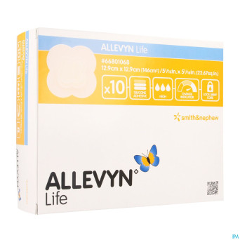Allevyn life pans    12,9x12,9cm 10 66801068