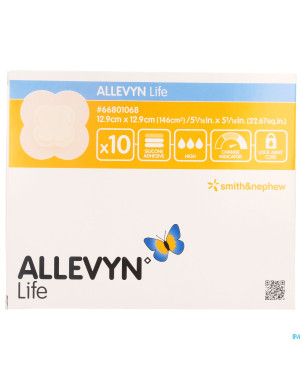 Allevyn life pans    12,9x12,9cm 10 66801068