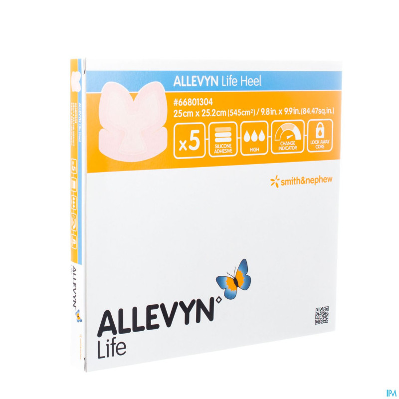 Allevyn life heel pans    25,0x25,2cm  5 66801304