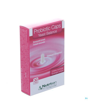 Probiotic caps yeast balance    v-caps 30 nutrisan