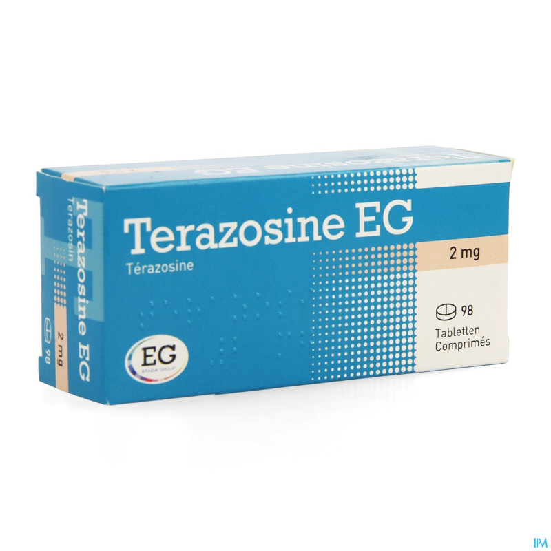 Terazosine eg 2mg comp 98x2mg