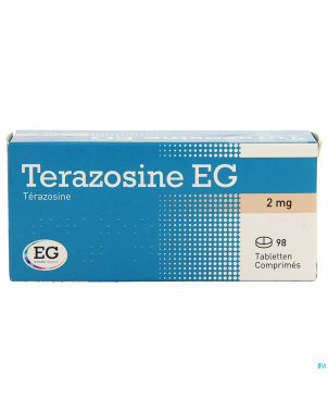 Terazosine eg 2mg comp 98x2mg