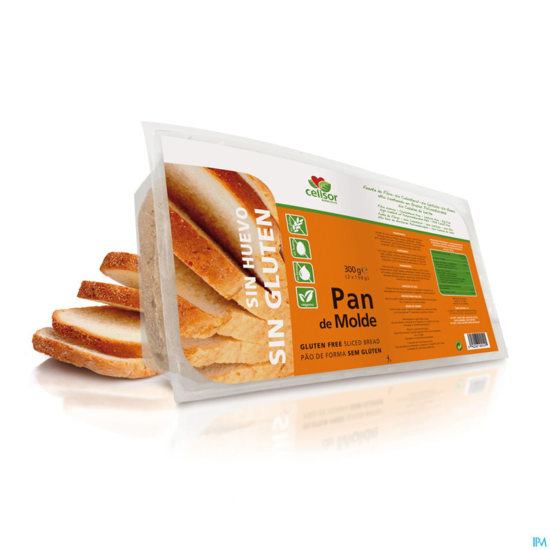 Soria brood vierkant gesneden glutenvrij    300g