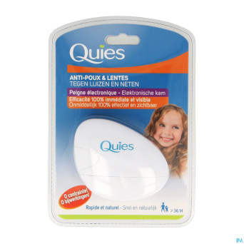 Quies peigne anti poux electronique