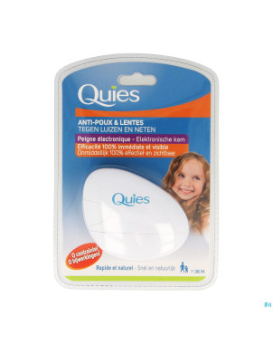 Quies peigne anti poux electronique