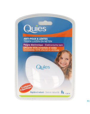 Quies peigne anti poux electronique