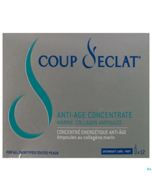 Coup d'eclat concentre energet. a/age  amp 12x1ml