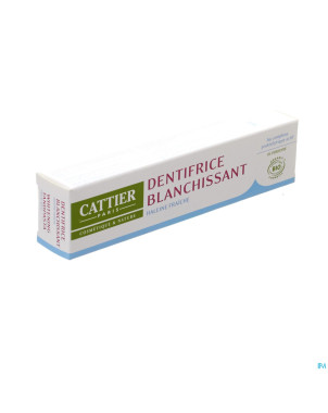 Cattier dentrifrice blanchis. haleine fraiche 75ml