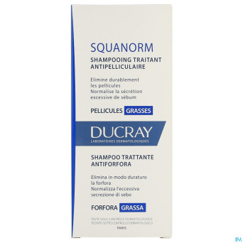 Ducray squanorm sh pellicules grasses 200ml