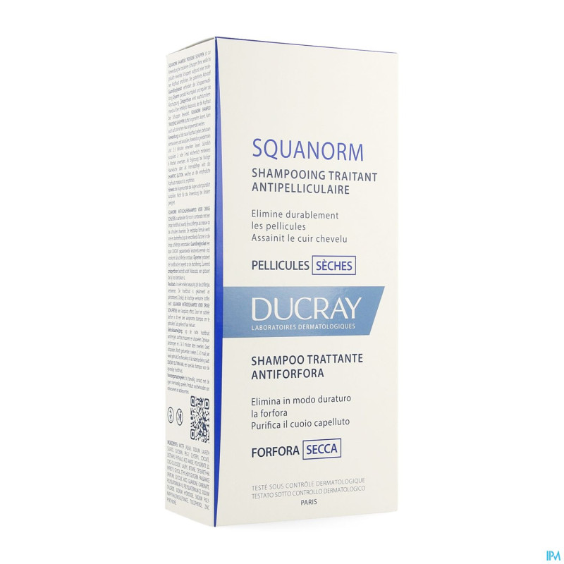 Ducray squanorm sh pellicules seches 200ml