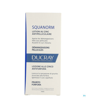 Ducray squanorm lotion a/pellicul. zinc 200ml