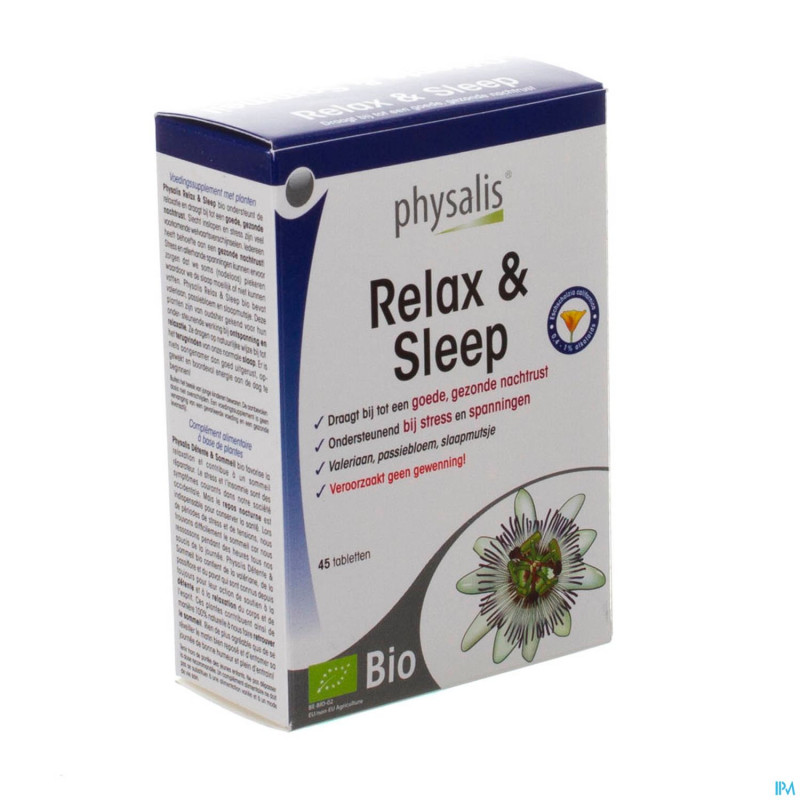 Physalis relax & sleep bio new tabl 45
