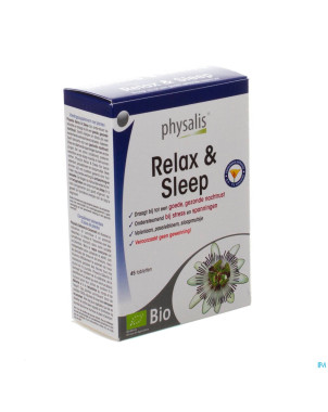Physalis relax & sleep bio new tabl 45