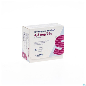 Rivastigmin  4,6mg/24h sandoz disp.transderm.  30