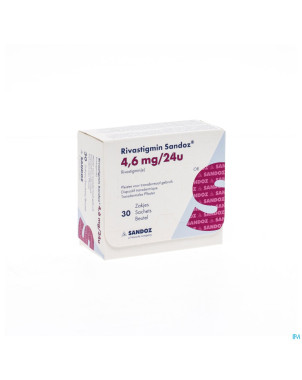 Rivastigmin  4,6mg/24h sandoz disp.transderm.  30