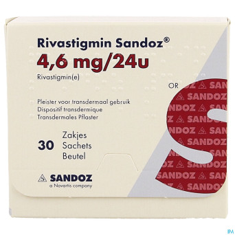 Rivastigmin  4,6mg/24h sandoz disp.transderm.  30