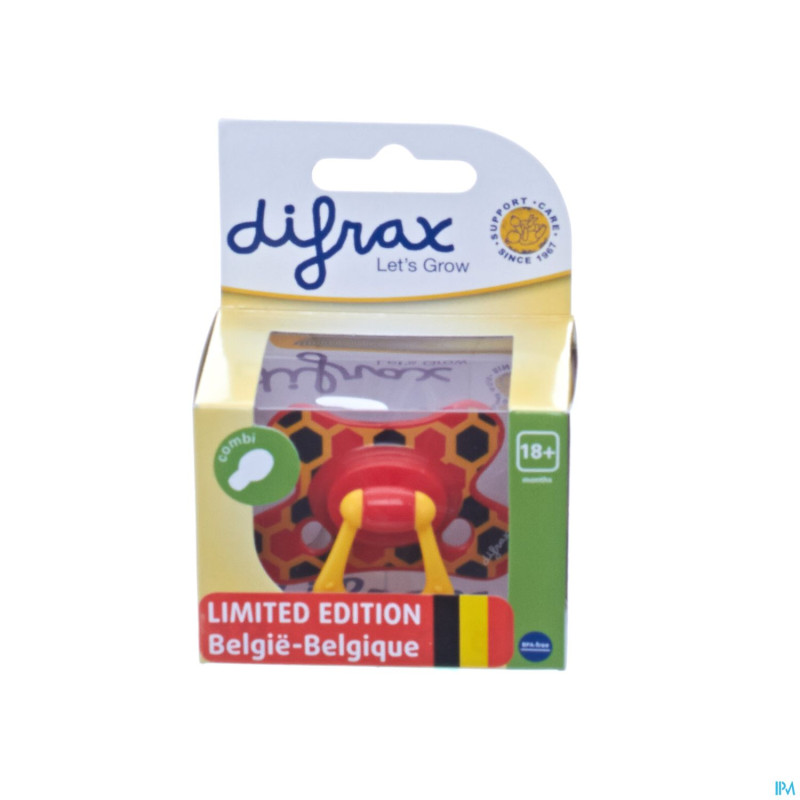 Difrax sucette combi 18+ combi belgique