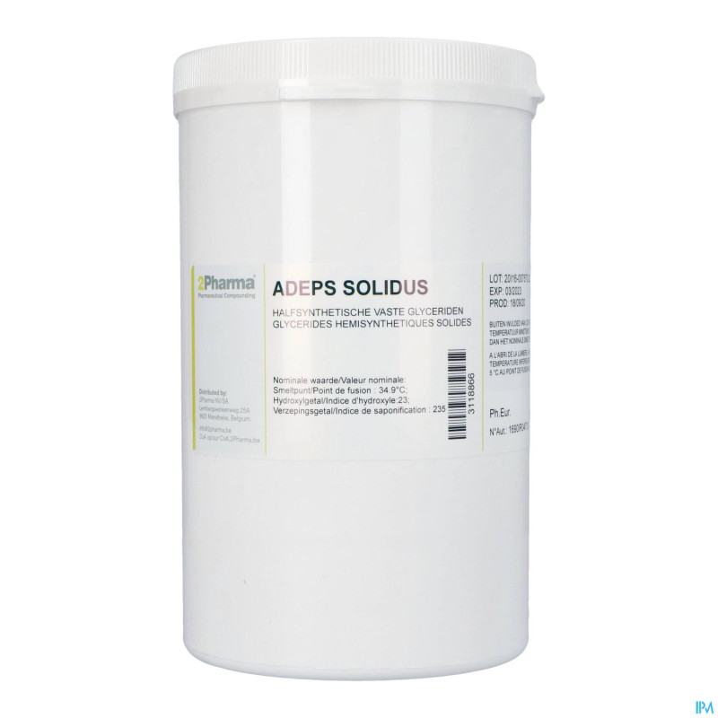 Adeps solidus novata b    1kg 2pharma