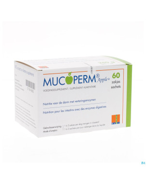 Mucoperm apple+ pdr    sach 60x 4g