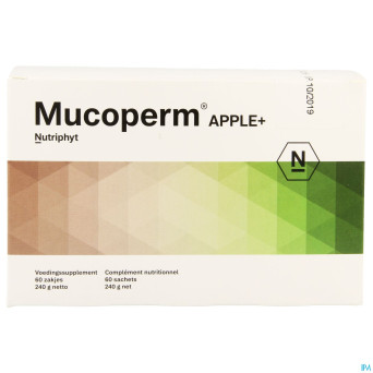 Mucoperm apple+ pdr    sach 60x 4g