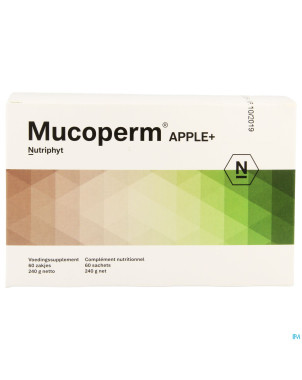 Mucoperm apple+ pdr    sach 60x 4g