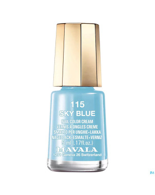 Mavala vao mini oasis colors sky blue    5ml