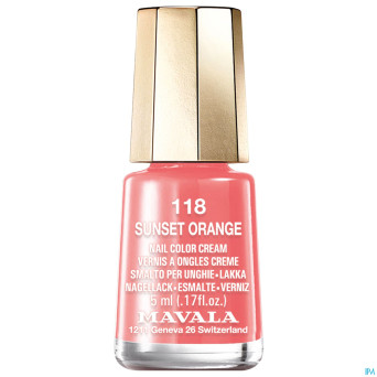 Mavala vao mini oasis colors sunset orange    5ml