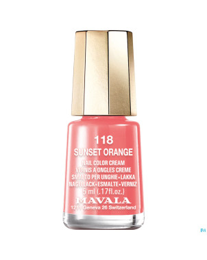 Mavala vao mini oasis colors sunset orange    5ml