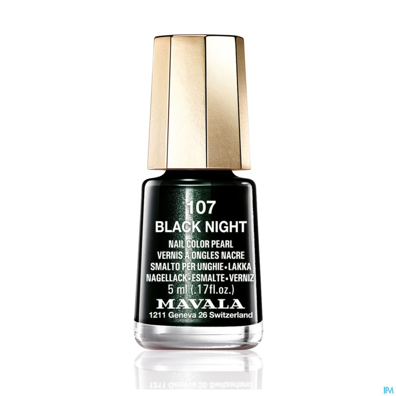 Mavala vao mini techni colors black night    5ml