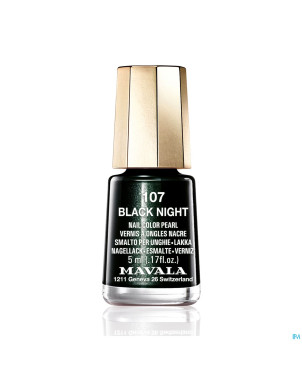 Mavala vao mini techni colors black night    5ml