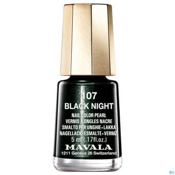 Mavala vao mini techni colors black night    5ml