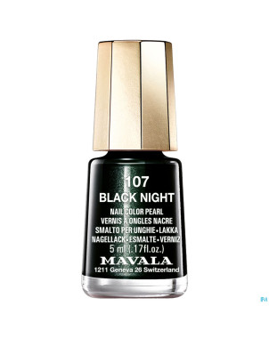 Mavala vao mini techni colors black night    5ml