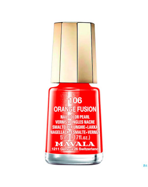 Mavala vao mini techni colors orange fusion    5ml