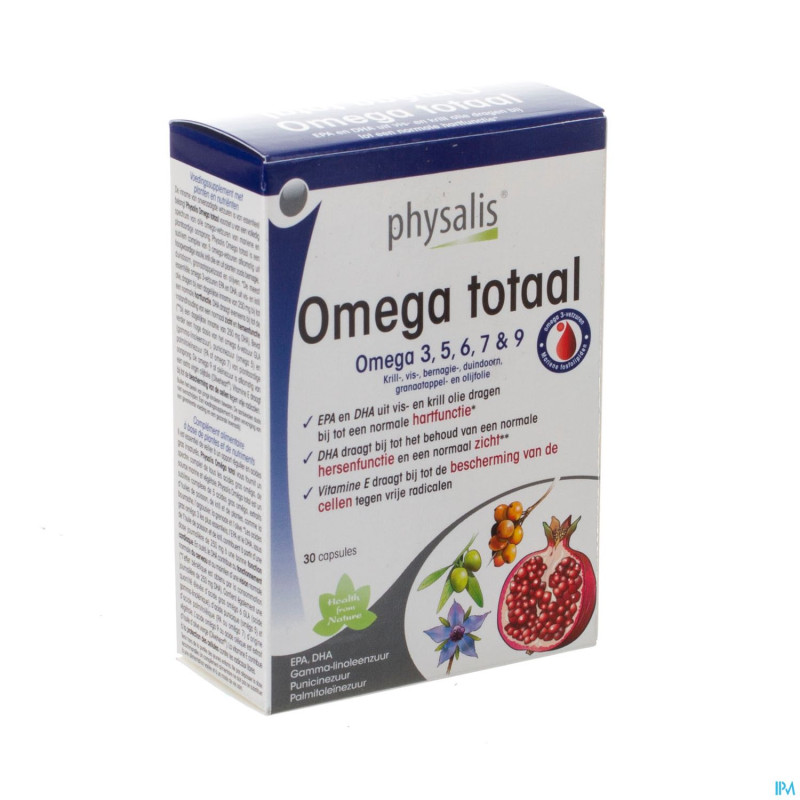 Physalis omega total    caps 30