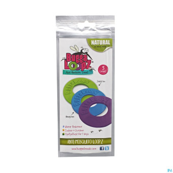 Buggaloopz anneau a/moustique triplepack