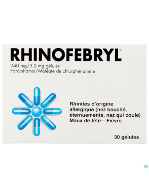 Rhinofebryl caps 30