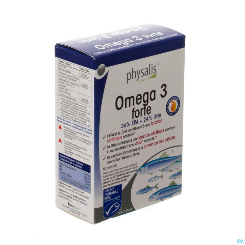 Physalis omega 3 forte epa+dha softcaps 30