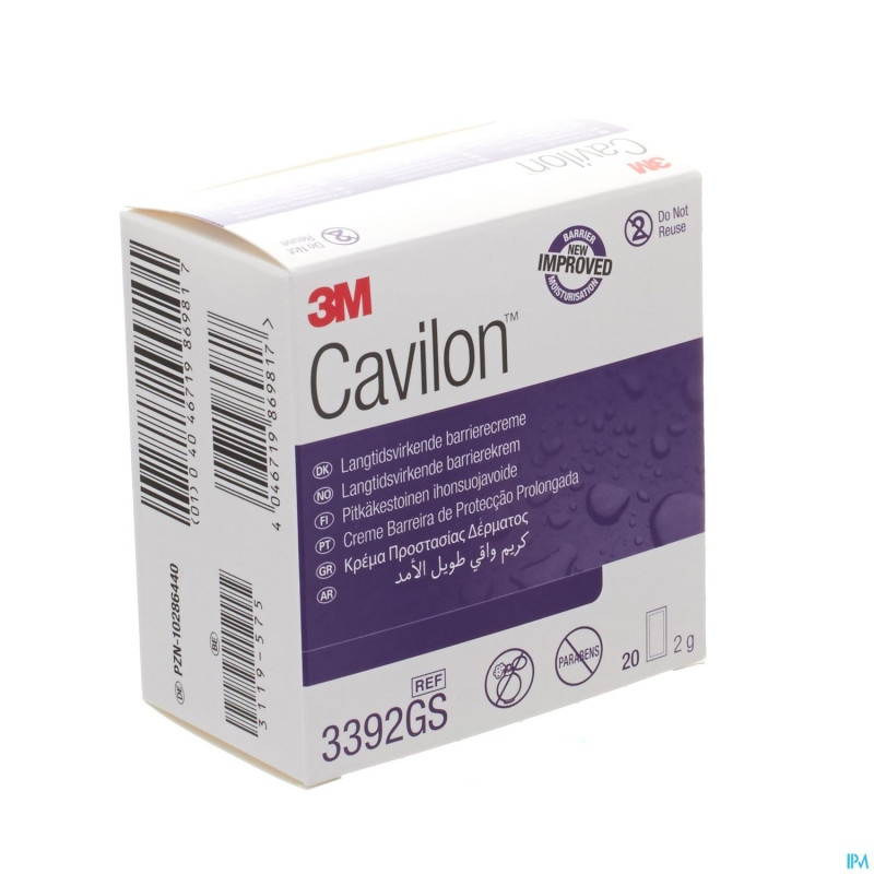 Cavilon durable barrier cream next gen. sach 20x2g