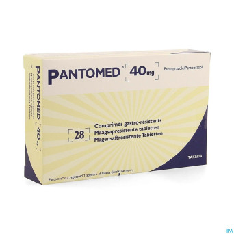 Pantomed 40mg pi pharma gastro res.tabl 28x40mgpip