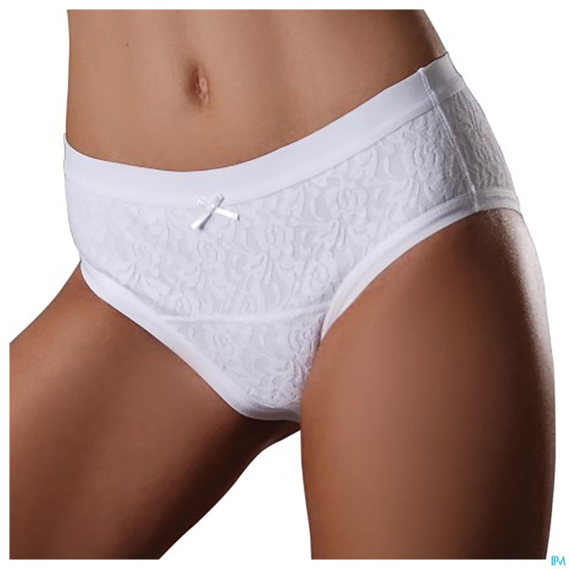 Suprima 1267 slip la donna co/pu dame blanc xl